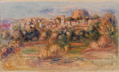 Paysage, La Gaude - Pierre Auguste Renoir